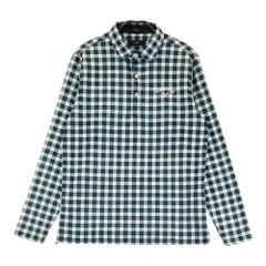 サイズ：M CALLAWAY キャロウェイ 2023年モデル 裏微起毛 長袖ポロシャツ チェック柄 グリーン系 [240101418853] ゴルフウェア メンズ ストスト