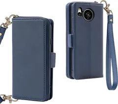 【在庫処分】AQUOS Sense7 ケース 手帳型 多財布デザイン アクオス センス7 カバー 手帳 専属ストラップ SH-53C スマホケース サイドマグネット スタンド機能付き AQUOS Sense7 手帳型ケース カード収納 アクオス センスのサムネイル