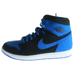 NIKE (ナイキ) AIR JORDAN 1 RETRO HIGH OG ROYAL REIMAGINED DZ5485-042 エアジョーダン1スウェードロイヤル ハイカットスニーカー シューズ ブルー/ブラック US10/28.0cm