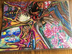 アクリル絵画A4サイズ。イラストボード