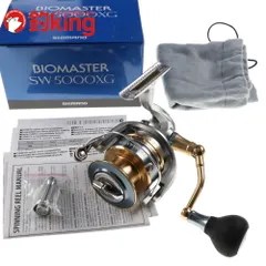 SHIMANO - 【中古】 シマノ 13 バイオマスターSW 5000XG ゴメクサス リールスタンド付  /SO008M シマノ 13バイオマスターSW5000PG 中古（中古 シマノ 13 バイオ