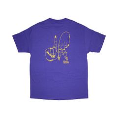 日本未発売 エステヴァン・オリオール LA フィンガー Tシャツ / ESTEVAN ORIOL LA FINGERS S/S TEE[PURPLE]