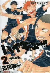 【中古】クリアファイル 2巻表紙 「ハイキュー!! JC柄クリアファイルコレクション」 ジャンプフェスタ2018グッズ