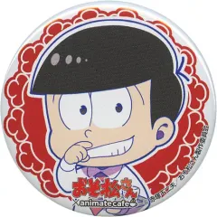 【中古】バッジ・ピンズ(キャラクター) おそ松 「おそ松さん×animatecafe トレーディング缶バッジ」