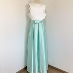 NO,108★160cm ドレス 子供 ピアノ発表会 子どもドレス ロングドレス 発表会 コンクール シンプル フォーマル ジュニア キッズ こども 中学生 高校生 ドレス 結婚式 誕生日 撮影 子供服 七五三  グリーン