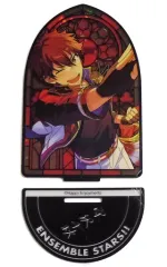 【中古】アクリルスタンド・アクリルパネル 守沢千秋 「あんさんぶるスターズ!! 窓扉(花窓) アクリルスタンド C」 中国限定