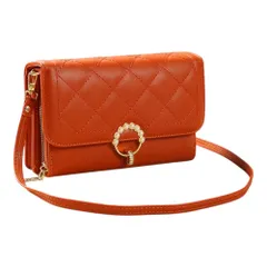 ☆ オレンジ ☆ スマホポーチkmini1306 スマホポーチ ショルダー 大容量 ミニショルダー ミニポーチ お財布ポーチ スマホショルダー ミニショルダーバッグ ミニショルダーバック ショルダーバッグ ショルダーバック スマホポシェット ポシェット 横型