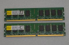 elixir メモリー 2GB　 PC2-6400U 　中古品×2枚　　　（1195-2）