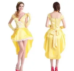 美女と野獣　ベル　ドレス　コスチューム　Ｌサイズ