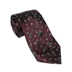 PAUL SMITH ポールスミス ネクタイ FW22 M1A-0TIE-J41192-28 BURGANDY/BORDE ワインレッド系 てんとう虫 バラ ポール・スミス 人気 高級 ブランド 男性用