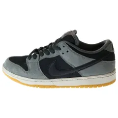 NIKE SB (ナイキエスビー) DUNK LOW PRO BLACK AND SMOKE GREY ダンク プロ ブラック アンド スモーク グレー ローカットスニーカー ブラック/グレー US9/27cm HF3063-001