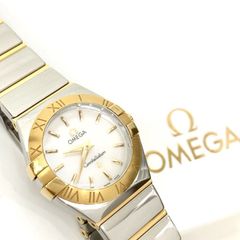 OMEGA オメガ コンステレーション ブラッシュ クォーツ レディース SS/K18RG 24mm 123.20.24.60.05.001