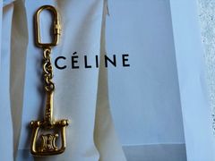 CELINE トリオンフチャーム キーリング②