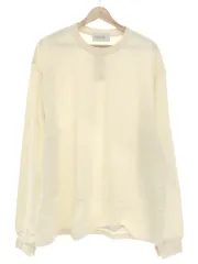 UNUSED アンユーズド 22SS Long sleeve damaged t-shirt ダメージ加工ロングスリーブカットソー アイボリー 3のサムネイル