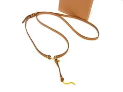 ■美品■ LOUIS VUITTON ルイヴィトン M63055 コリエ テレフォン ジャポン ネックストラップ 携帯ストラップ ブラウン系 FI1671