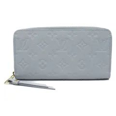 ルイ・ヴィトン LOUIS VUITTON ラウンド長財布 ジッピー・ウォレット ラウンド長財布 M11969 ウォッシュドブルー レザー ジッピー・ウォレット ユニセックス Used A