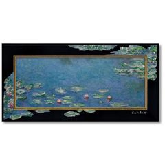 絵画 インテリア モネ 名画「 睡蓮 スイレン 」 クロード・モネ 絵画 フランス画家 Claude Monet 絵画 インテリア 壁掛け 絵画 額入り 絵画 ポスター 絵画 海 インテリア 雑貨 アンティーク 調 風景 インポート 玄関 複製画