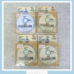 △【未使用】ノガレス BASS FLUORO LINE 4、6、8lb 4点セット【A1【SK