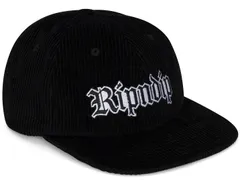 Ripndip Lord Savior Nerm Corduroy Strackback Hat Cap Black キャップ 送料無料のサムネイル