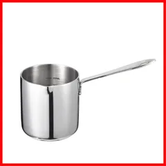 ミニミルクパン シルバー IH対応ミルクパン 18-10ステンレス 片手鍋 ミルクパン IMEEA