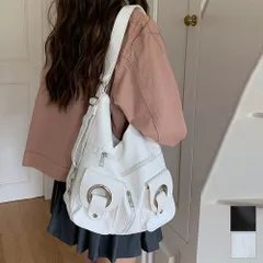 ショルダーバッグ 大容量 韓国風2way