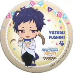 【中古】バッジ・ピンズ(キャラクター) 伏見弓弦 75mm缶バッチ 「あんさんぶるスターズ! in ナンジャタウン ～キャット*フェスティバル～」 キャット・ライブガラポン!! C賞