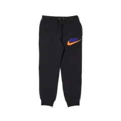 [ナイキ] クラブ コレクション スウェット ジョガー パンツ フリース 裏起毛 メンズ 国内正規品 スポーツウェア ジム フィットネス トレーニング FN3095-010 Sサイズ [(010) ブラック/ブラック/セーフティオレンジ] [S]