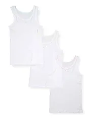 160_B [セシール] インナーウェア 綿100% タンクトップ 抗菌防臭 セット ガールズ B 160