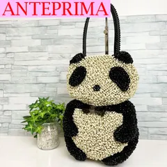 ❤️極美品❤️定価9.6万❤️ANTEPRIMA❤️アニマーレ◇パンダ