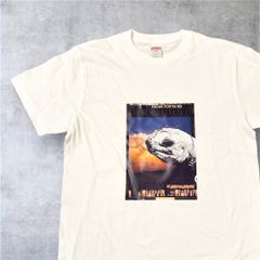 ゾウガメ フィルムネガグラフィック半袖Tシャツ　ホワイトM オリジナルカメT