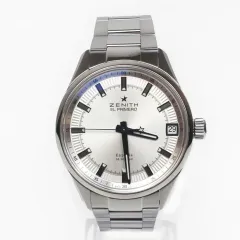 ZENITH エスパーダ ホワイトダイヤル 新品)ZENITH ゼニス エル・プリメロ エスパーダ 51.2170.4650/81