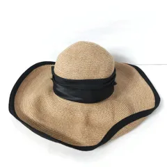 LANVIN COLLECTION ランバンコレクション ハット F 茶系帽子