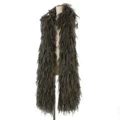 ドリス ヴァン ノッテン　襟付きロングマフラー 20AW DRIES VAN NOTEN / Long Knit Scarf‐ロングマフラー
