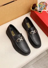 Ferragamoカジュアル 革靴01-TI26