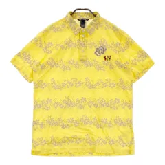 ZOY - coco 中古 ゾーイ ZOY レディース ニットアウター 38(M) 黄色 長袖 ダブルジップ ブルゾン 花総柄 ZOY - coco 中古 ゾーイ ZOY レディース ニットアウター 38(M