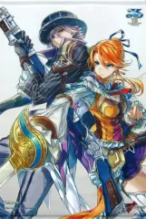 【中古】タペストリー ヒュンメル＆ラクシャ オリジナルB2タペストリー 「PS Vitaソフト イースVIII -Lacrimosa of DANA-」 トレーダー購入特典