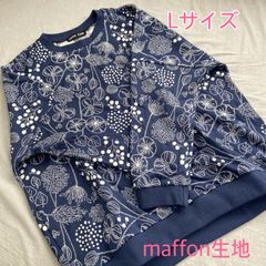 通販 送料無料  マフォン maffon 長袖 L プルオーバー ニット/セーター