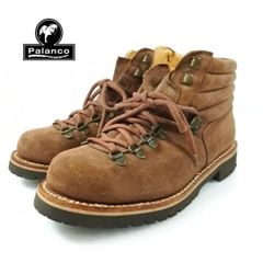 hws00595 パランコ Palanco ブーツ トレッキング マウンテンブーツ スエード 35 レースアップ ブラウン