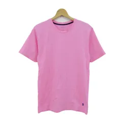ポロラルフローレン 半袖Ｔシャツ トップス クルーネック コットンT メンズ Mサイズ ピンク POLO RALPH LAUREN 【中古】