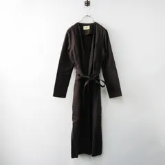 カレンソロジー Curensology リネンコットン オーバーサイズ ガウンコート F グレー/羽織 ハオリ 綿麻【2400014516609】のサムネイル