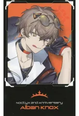 【中古】キャラカード アルバーン・ノックス(ノーマル) 「バーチャルYouTuber にじさんじ NIJISANJI EN Noctyx 2nd Anniversary ランダムチェキ風カード」