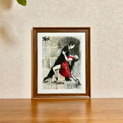 新品☆額縁付アートポスター☆Loui Jover（ルイ・ジョヴァー）☆アートデザイン☆オーストラリア画家☆MIDNIGHT TANGO☆372