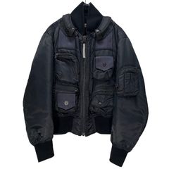 ISSEY MIYAKE MEN 96AW PARACHUTE CARGO BOMBER JACKET パラシュート