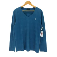 バーバリーブラックレーベル BURBERRY BLACK LABEL Vネックアーガイルカットソー メンズ JPN：3 