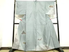 牛首紬 単衣 石川県指定無形文化財 白山工房 茶系 手織り 楽天