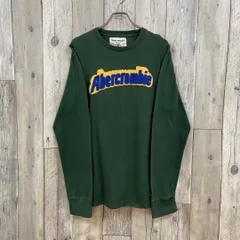 Abercrombie アバクロンビー ワッペン 長袖 Tシャツ ロンT L
