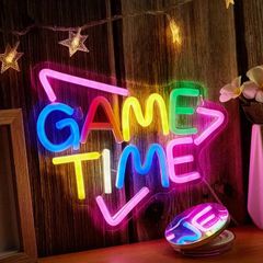 ゲームタイム LEDネオンサイン