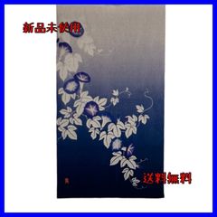 のれん　藍の朝顔