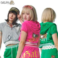 キャンディー ガルフィー Candy Galfy GAL スポパーカー パイル 152003 #50 PINK #80 GREEN #120 杢GRAY 25SSギャル