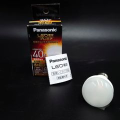 【未使用】パナソニック LED電球 プレミア 口金直径17mm 電球40W形相当 電球色相当(4.4W) 小形電球・全方向タイプ 1個入り 密閉器具対応 LDA4LGE17Z40ESW2